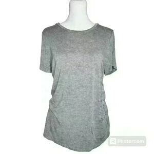 Calvin Klein women's gray short sleeve top size medium